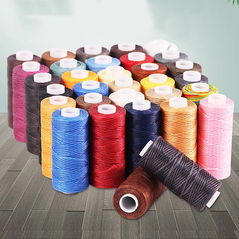 Other Arts And Crafts Wax Thread 150D 50m Round Book Binding Leathers Line  Tool Hand Stitching Thickness Shoes DIY High Quality Waxed Thread For  Leather Sewing 1mm From Sz_chain, $0.72
